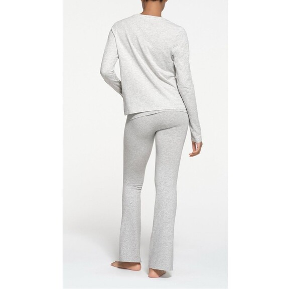 SKIMS RELAXED TEES LONG SLEEVE T-SHIRT - Picture 3 of 5